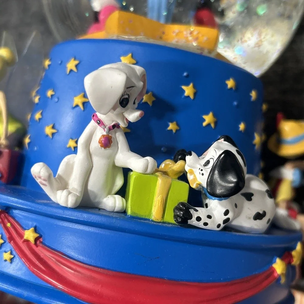 Hallmark Disney 100th Birthday Musical Snow Globe Limited Edition‎